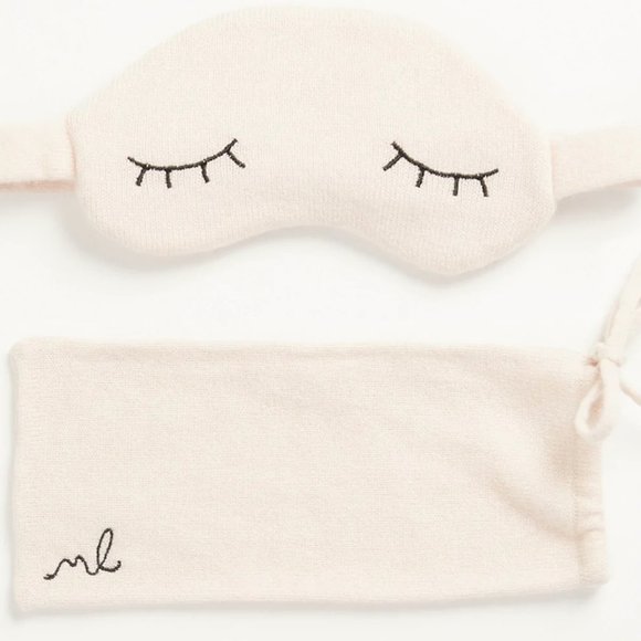 Sleepy Lids Cashmere eye mask and pillow travel set 100% cashmere - Picture 7 of 8